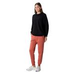 TOMMY LIFE Kadın Eşofman Altı, Kiremit, Kompakt Pamuklu, Kalın Dokulu, Standart Fit, 2XL Beden