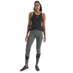 TOMMY LIFE Kadın Spor Atlet, Siyah, Logo Baskılı, Biye Şeritli, Standart Kalıp, XL