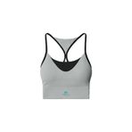 TOMMY LIFE Kadın Spor Büstiyer, Taş Rengi, Standart Fit, Sırt Detaylı, XL Beden