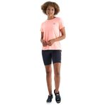 TOMMY LIFE Kadın T-Shirt, Yavruagzı, Sırt Yırtmaç Detaylı, O Yaka, Kısa Kollu, L Beden