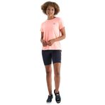 TOMMY LIFE Kadın T-Shirt, Yavruagzı, Sırt Yırtmaç Detaylı, O Yaka, Kısa Kollu, S Beden