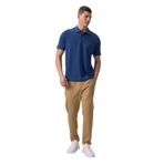TOMMY LIFE Koyu Bej Standart Fit Dokuma Hafif Esnek Chino Erkek Pantolon, L Beden