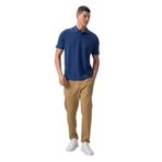 TOMMY LIFE Koyu Bej Standart Fit Dokuma Hafif Esnek Chino Erkek Pantolon