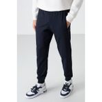 Tommy Life Lacivert Fermuar Cepli Standart Kalıp Jogger Erkek Eşofman Alt - 84587 - 2XL