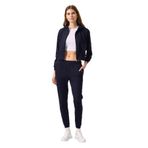 TOMMY LIFE Lacivert Kapüşonlu Fermuarlı, Kadın Eşofman Takım, XL