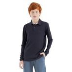 TOMMY LIFE Lacivert Polo Yaka Basic Erkek Çocuk T-Shirt, 8-9 Yaş