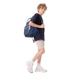 TOMMY LIFE Lacivert-Taş Pamuklu Oversize Fit Erkek Çocuk Eşofman Takımı, 9-10 Yaş