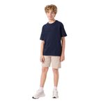 TOMMY LIFE Lacivert-Taş Pamuklu Oversize Fit Erkek Çocuk T-shirt Şort Takım, 14-15 Yaş