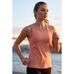 TOMMY LIFE Mercan Standart Fit Çapraz Sırt Detaylı Kadın Spor Atlet - 97296 - XL