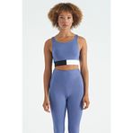 TOMMY LIFE Mor Fitilli Spor Büstiyer, S Beden