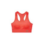 TOMMY LIFE Neon Pembe Sırt Detaylı Dar Kalıp U Yaka Kadın Spor Büstiyer, S Beden