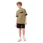 TOMMY LIFE Pamuklu Yumuşak Dokulu Standart Fit Basic Erkek Çocuk Şort, 14-15 Yaş, T17EG-11293, Siyah, Erkek Çocuklar