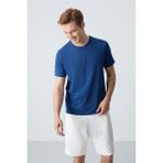 Tommy Life Parlament Erkek Basic Kısa Kol Standart Kalıp O Yaka T-shirt - 87911 - 2XL