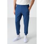 Tommy Life Parlament Fermuar Cepli Standart Kalıp Jogger Erkek Eşofman Alt - 84587 - XL