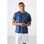 Tommy Life Parlament Nefes Alan Jakarlı İnce Esnek Standart Fit Erkek Performans T-Shirt - 88397 - 2XL