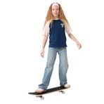 TOMMY LIFE Parlament O Yaka Pamuklu Baskılı Oversize Fit Kız Çocuk T-Shirt, 10-11 Yaş