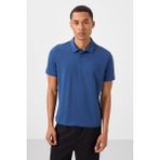 TOMMY LIFE Parlament Standart Kalıp Basic Polo Yaka Erkek T-shirt - 87748