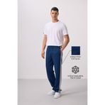 TOMMY LIFE Parlament Yüzeyi Dokulu Standart Fit Palazzo Erkek Pantolon - 82171