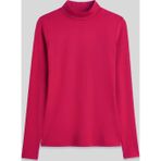 TOMMY LIFE Pembe Balıkçı Yaka Basic Uzun Kollu Kadın Body - 97306