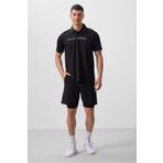 TOMMY LIFE Siyah Ince Yumuşak Standart Fit Erkek Taytlı Şort - 81287