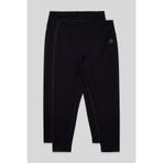 TOMMY LIFE Slim Fit 2li Paket Siyah Büyük Beden kadın Tayt - 94650