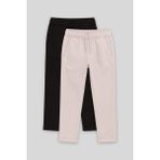 Tommy Life Standart Fit 2li Paket Siyah-Taş Erkek Çocuk Chino Pantolon - 11272 - Siyah - Taş - 14 - 15 Yaş