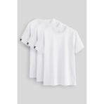 Tommy Life Standart Fit Basic O Yaka 3'lü Paket Beyaz Erkek T-Shirt 87911
