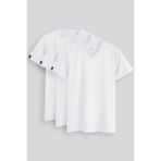 TOMMY LIFE Standart Fit Basic V Yaka 3lü Paket Beyaz Erkek T-Shirt 87912