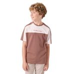 TOMMY LIFE Tarçın Pamuklu Yumuşak Dokulu Oversize Fit Nakışlı Erkek Çocuk T-Shirt, 10-11 Yaş