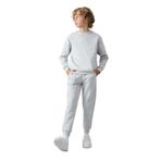 TOMMY LIFE Taş Pamuklu Kalın İçi Tüylü Yumuşak Dokulu Standart Fit Nakışlı Erkek Çocuk Eşofman Takımı, 8-9 Yaş