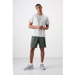 Tommy Life Tas Polyester Nefes Alan Jakarli Ince Esnek Standart Fit Erkek Performans T-Shirt - 88397
