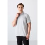 Tommy Life Taş Standart Kalıp Basic Polo Yaka Erkek T-Shirt - 87748 - XL