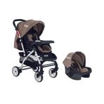 Tommybaby Eagle Travel Kahverengi Çift Yön Bebek Arabası Puset