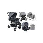 Tommybaby Elegant Yenidoğan Seti Bebek Arabası Beşik Ana Kucağı Gri