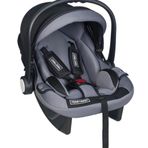 Tommybaby Lüx Pedli Bebek Taşıma, Bebek Oto Koltuğu Puset Gri - Siyah