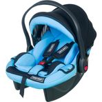 Tommybaby Lüx Pedli Bebek Taşıma, Bebek Oto Koltuğu Puset Mavi - Siyah