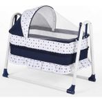 Tommybaby Yuvam Sepet Beşik Portatif Bebek Beşiği Sallanır Beşik - Lacivert