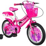 Tommybike 16 Jant Bisilet Lüx Aksesuarlı Cocuk Bisikleti 5-8 Yaş - Pembe
