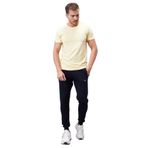 Tommylife 84651 Siyah Fermuar Cepli Standart Kalıp Jogger Erkek Eşofman Altı