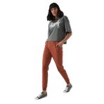 Tommylife 94561 Siyah Yüksek Bel Jogger Rahat Form Manşetli Kadın Eşofman Altı