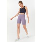 Tommylife 97162 Antrasit Kadın Crop Top Bluz