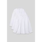 TOMMYLIFE Basic O Yaka Büyük Beden 3lü Paket Siyah Erkek T-Shirt - 88107