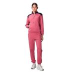 TOMMYLIFE İndigo Dik Yaka Oversize Fit Kadın Eşofman Takım - 95342
