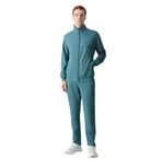 TOMMYLIFE Orman Yeşili Pamuklu Kalın Yumuşak Dokulu Comfort Fit Basic Erkek Eşofman Takım - 85260