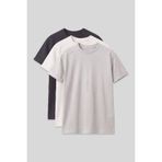 TOMMYLIFE Oversize Fit Baskılı 3lü Paket Siyah-Fiesta-Açık Mavi Erkek Çocuk T-Shirt - 11301