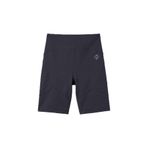 TOMMYLIFE Siyah Esnek Standart Fit Performans Kadın Biker Tayt - 91013