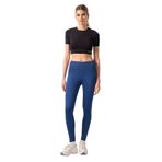 TOMMYLIFE Siyah Esnek Standart Fit Performans Kadın Tayt - 94667