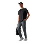 TOMMYLIFE Siyah İnce Yumuşak Comfort Fit Erkek Eşofman Alt - 82119
