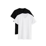 TOMMYLIFE Standart Fit Basic V Yaka 3lü Paket Siyah Erkek T-Shirt 87912