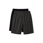 TOMMYLIFE Standart Fit Chino 2li Paket Siyah-Antrasit Erkek Şort - 81290